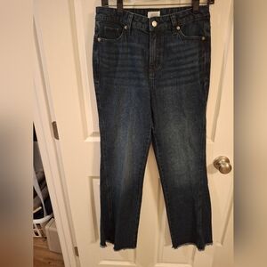 Time and True High Rise Flare Jeans